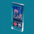 2 Part Sports Ticket Display Plaque (7"x3"x1/2")